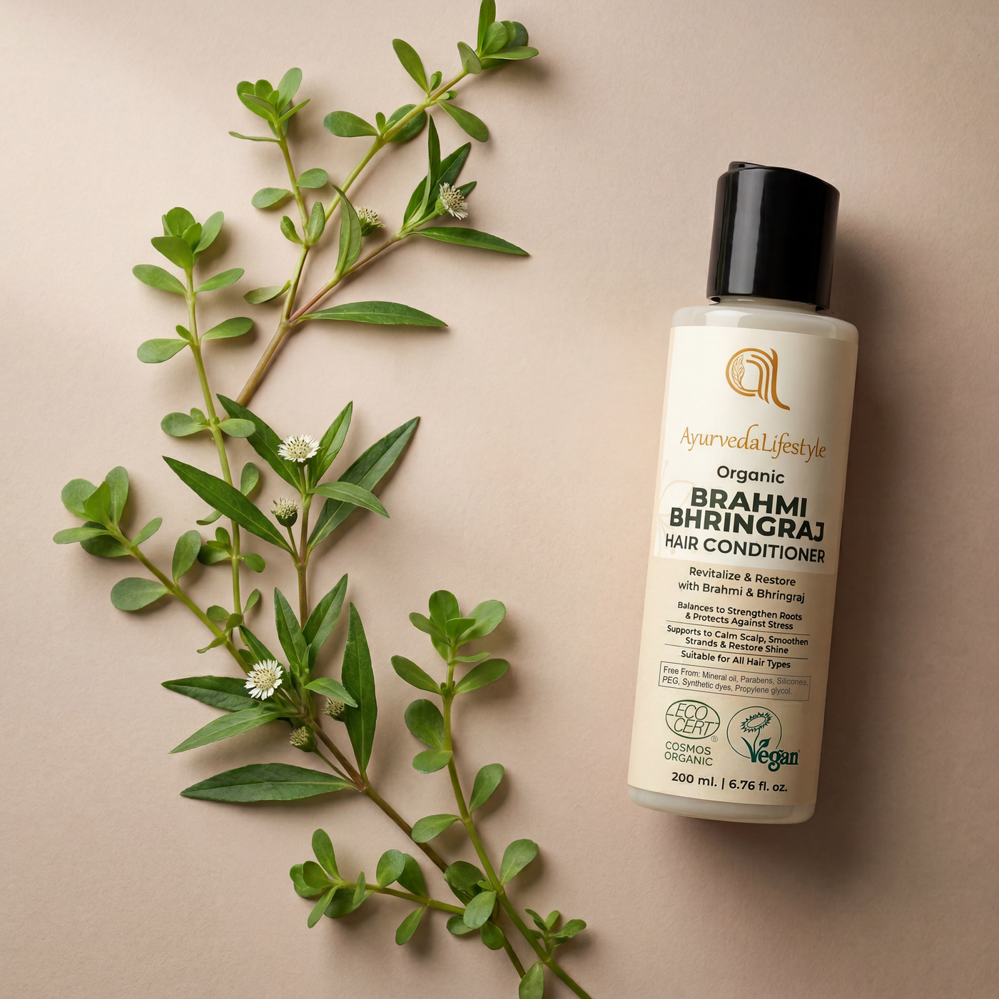 Organic BRAHMI BHRINGRAJ Hair Conditioner