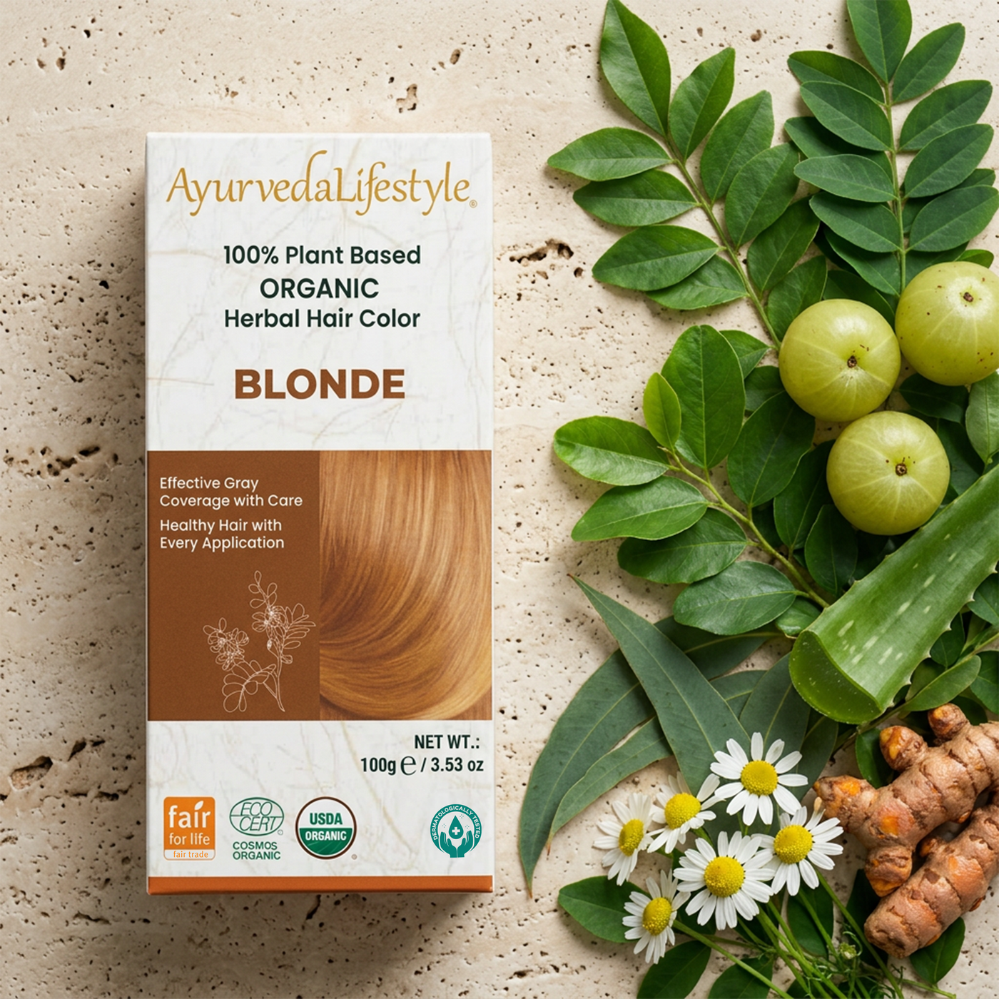 Organic BLONDE Hair Color