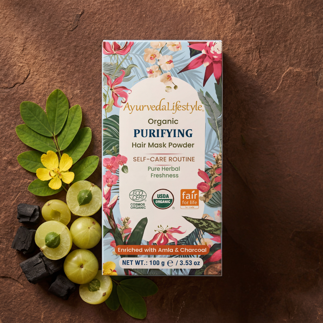 Organic PURIFYING Hair Mask Powder