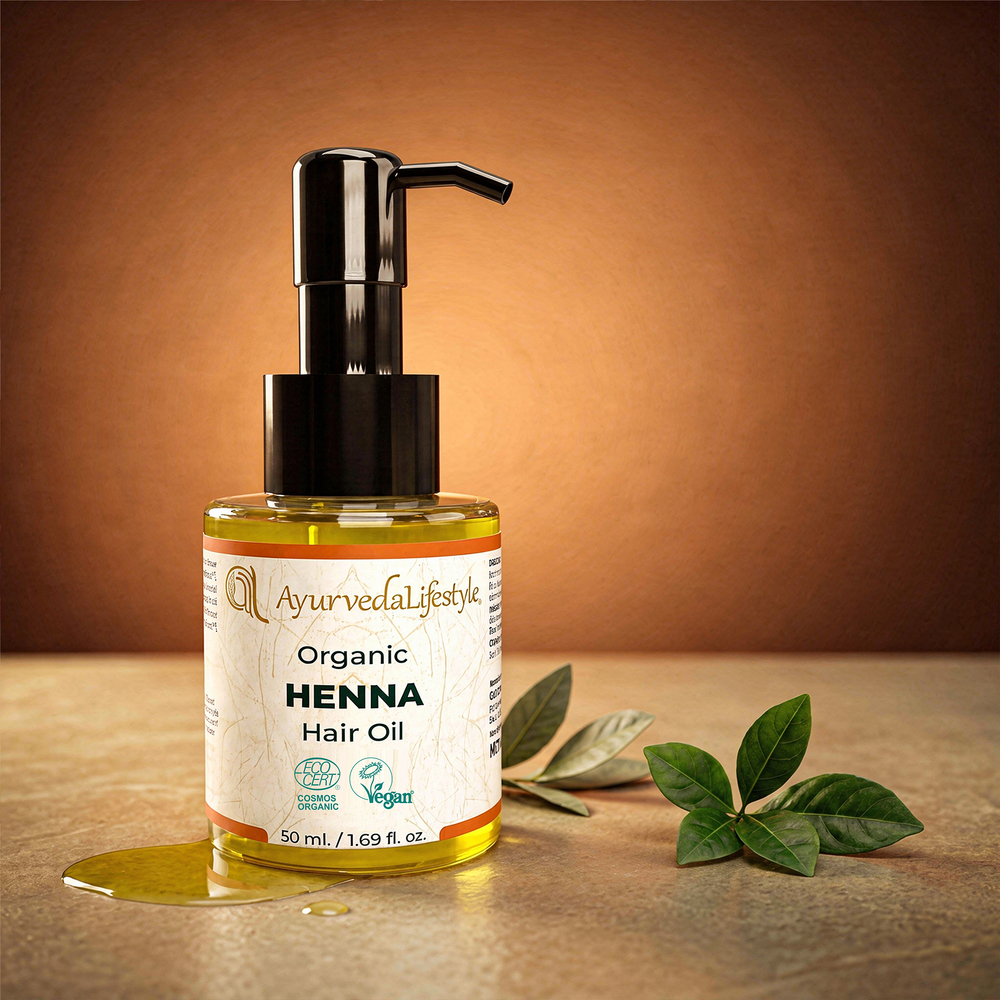 Organic HENNA Hair Oil