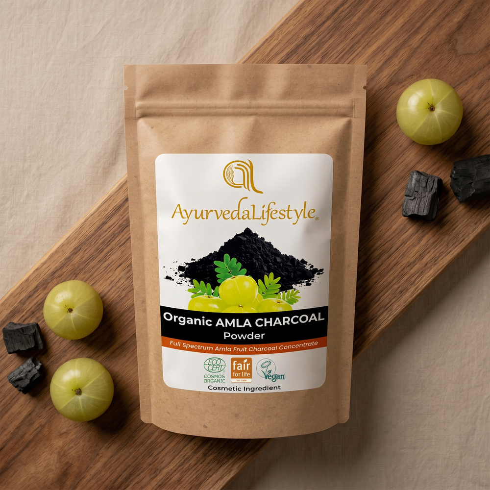 Organic AMLA CHARCOAL Powder