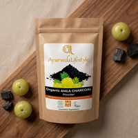 Organic AMLA CHARCOAL Powder