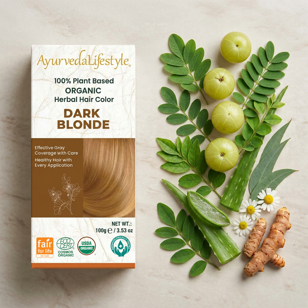 Organic DARK BLONDE Hair Color