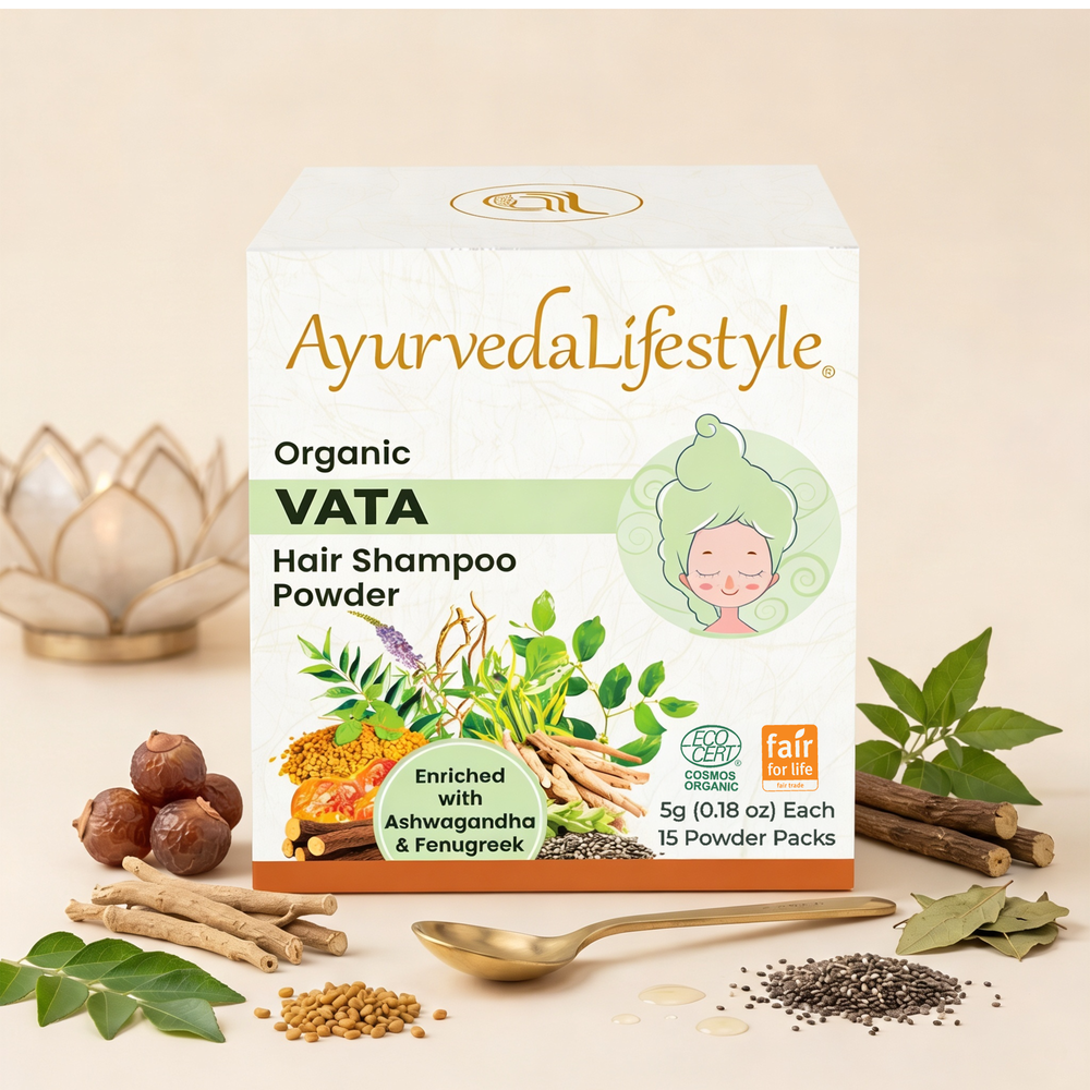Organic VATA Hair Shampoo Powder