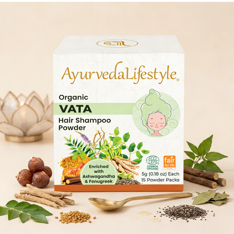 Organic VATA Hair Shampoo Powder