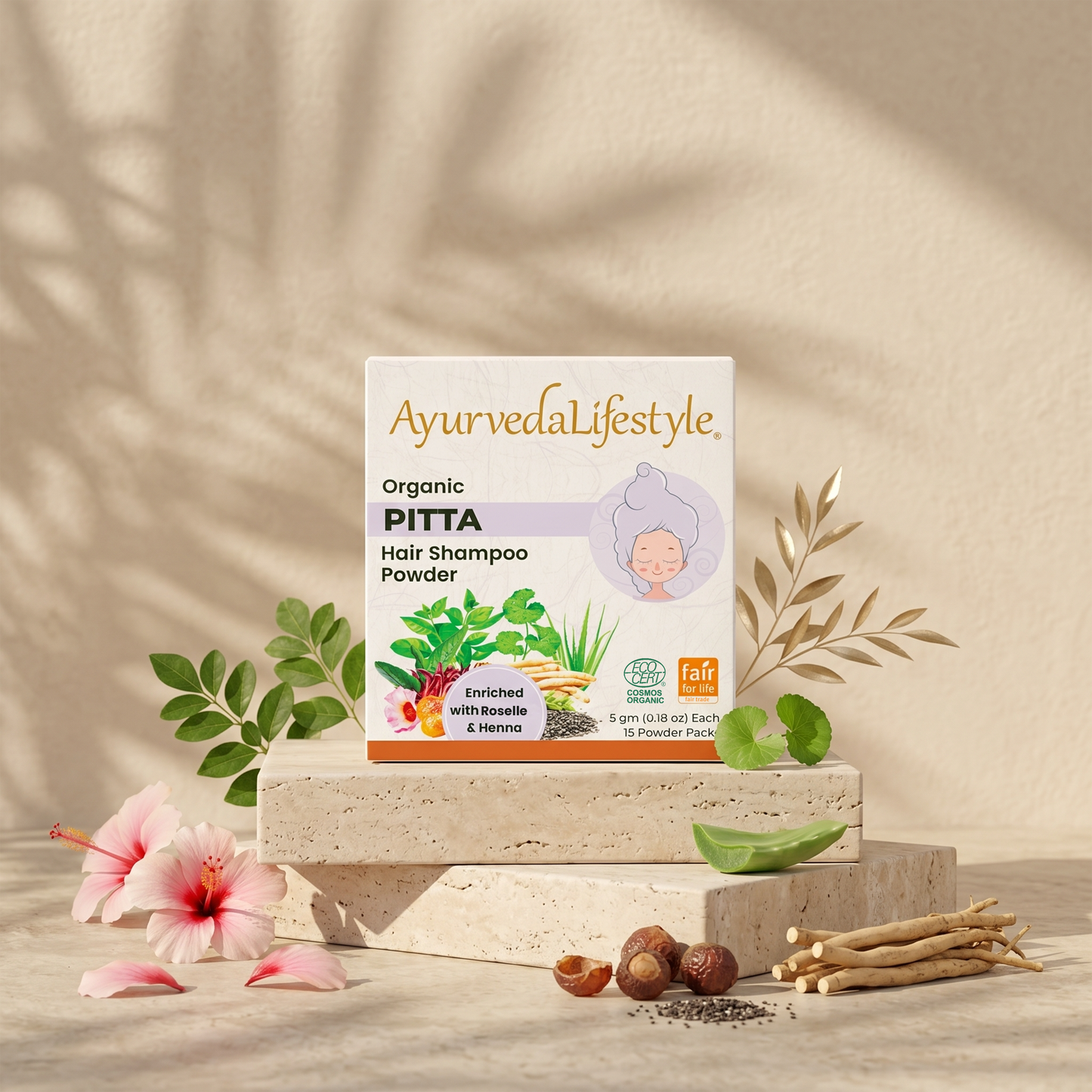 Organic PITTA Hair Shampoo Powder