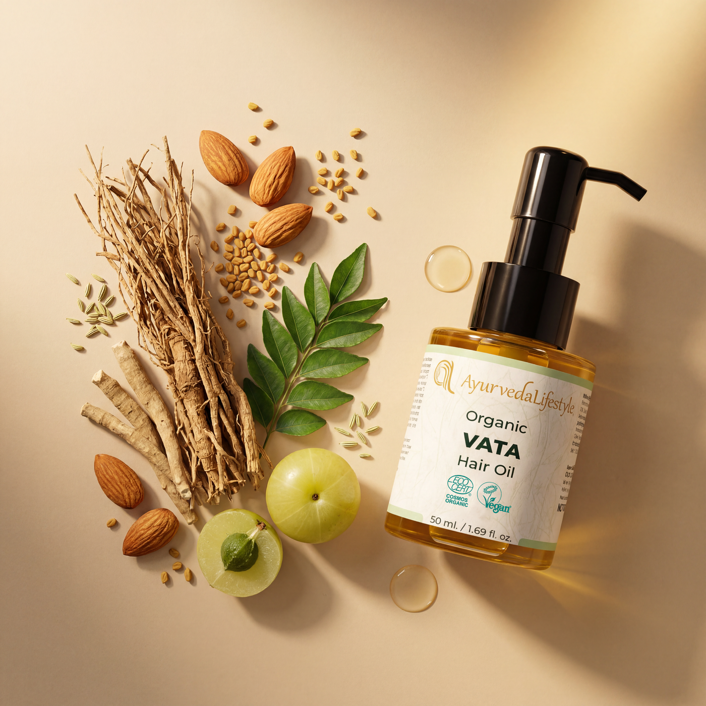 Organic VATA Hair Oil