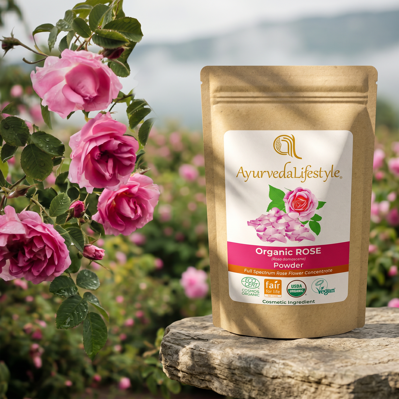 Organic ROSE Powder