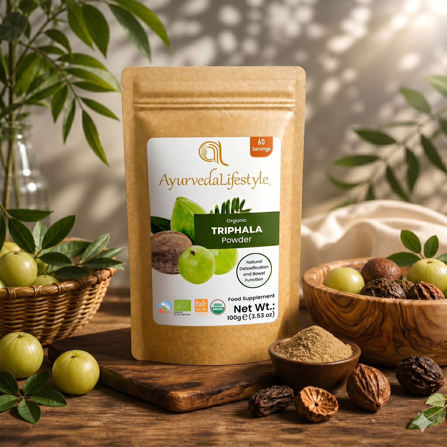 Organic TRIPHALA Powder