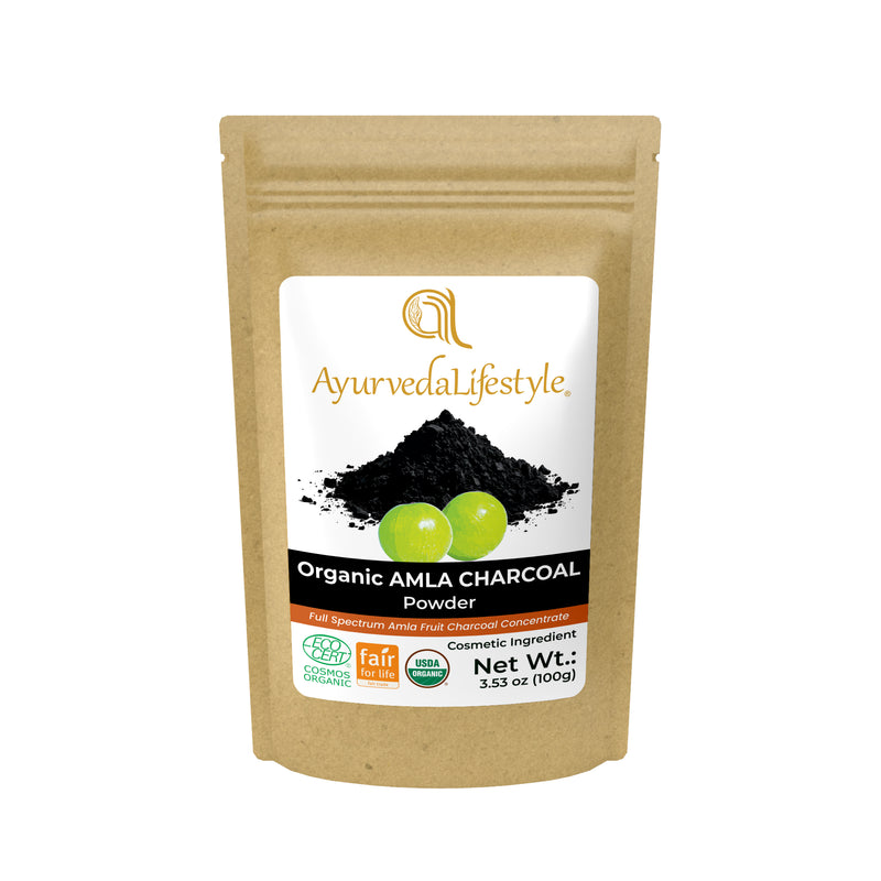 Organic AMLA CHARCOAL Powder