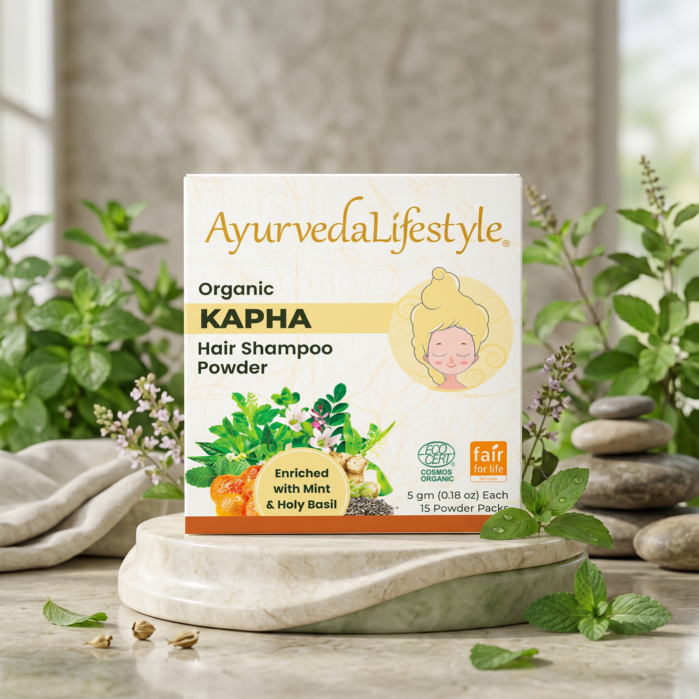 Organic KAPHA Hair Shampoo Powder