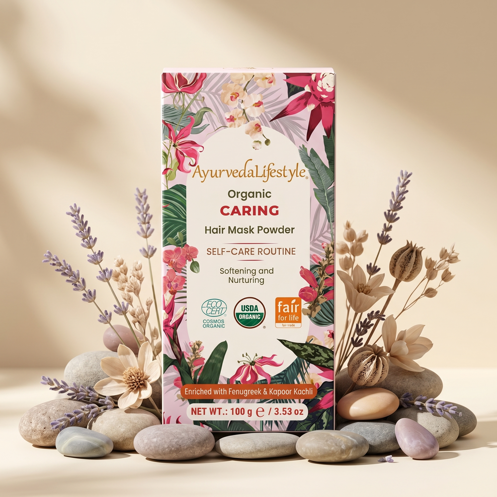 Organic CARING Hair Mask Powder