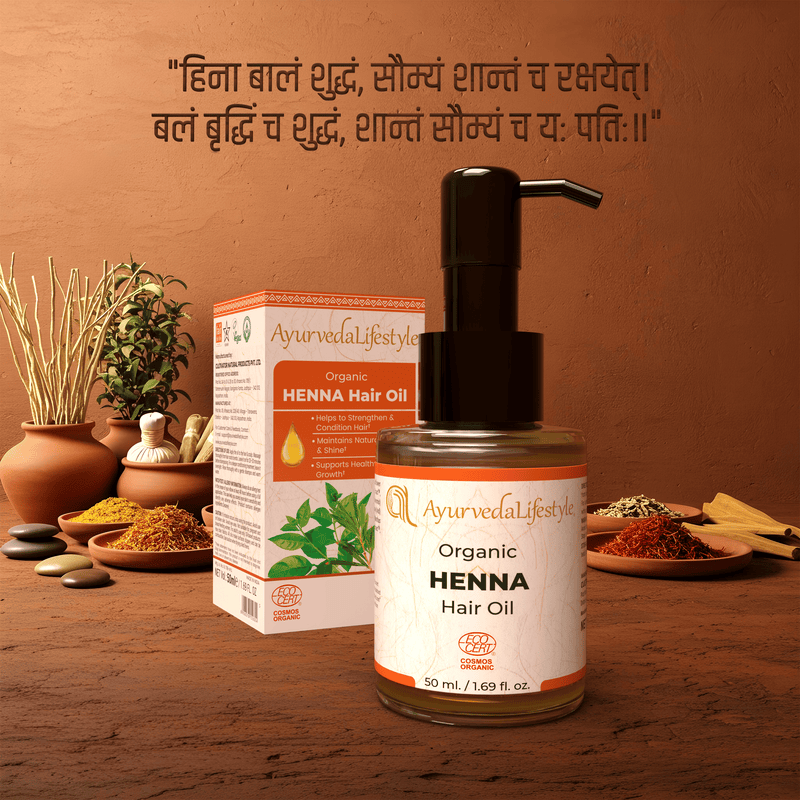 Organic HENNA Hair Oil alternate