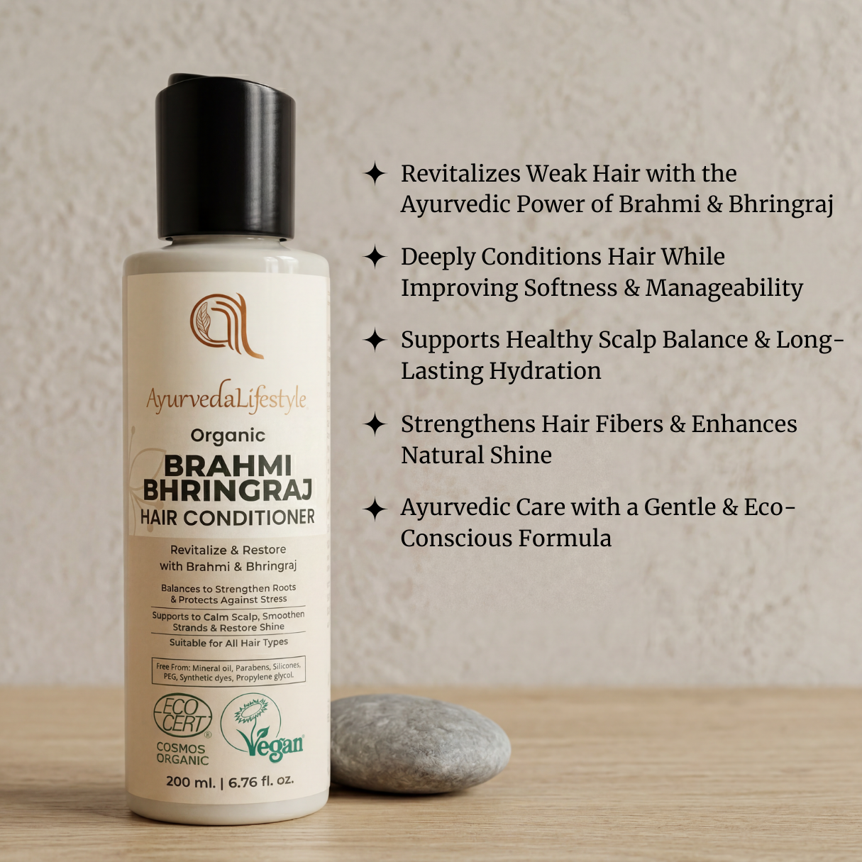 Organic BRAHMI BHRINGRAJ Hair Conditioner