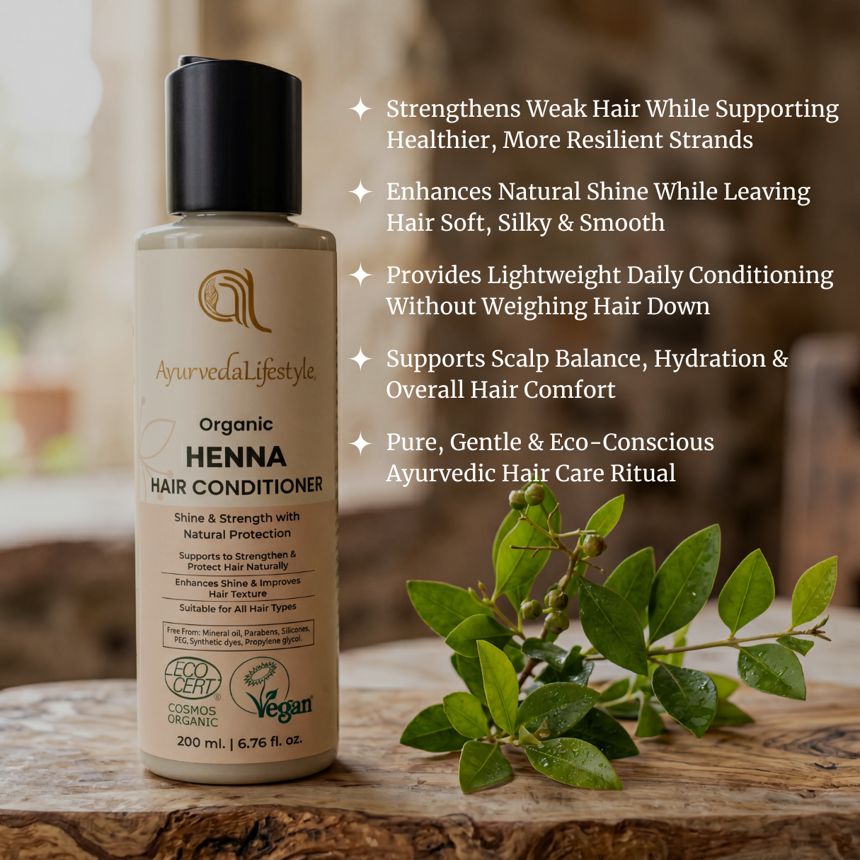 Organic HENNA Hair Conditioner