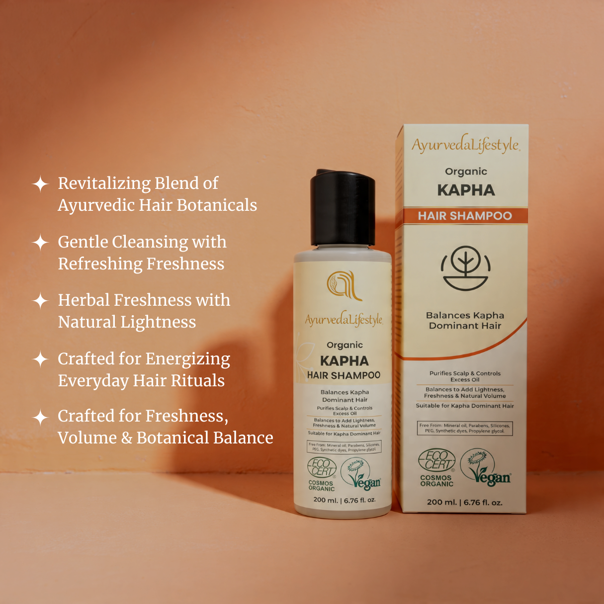 Organic KAPHA Liquid Hair Shampoo