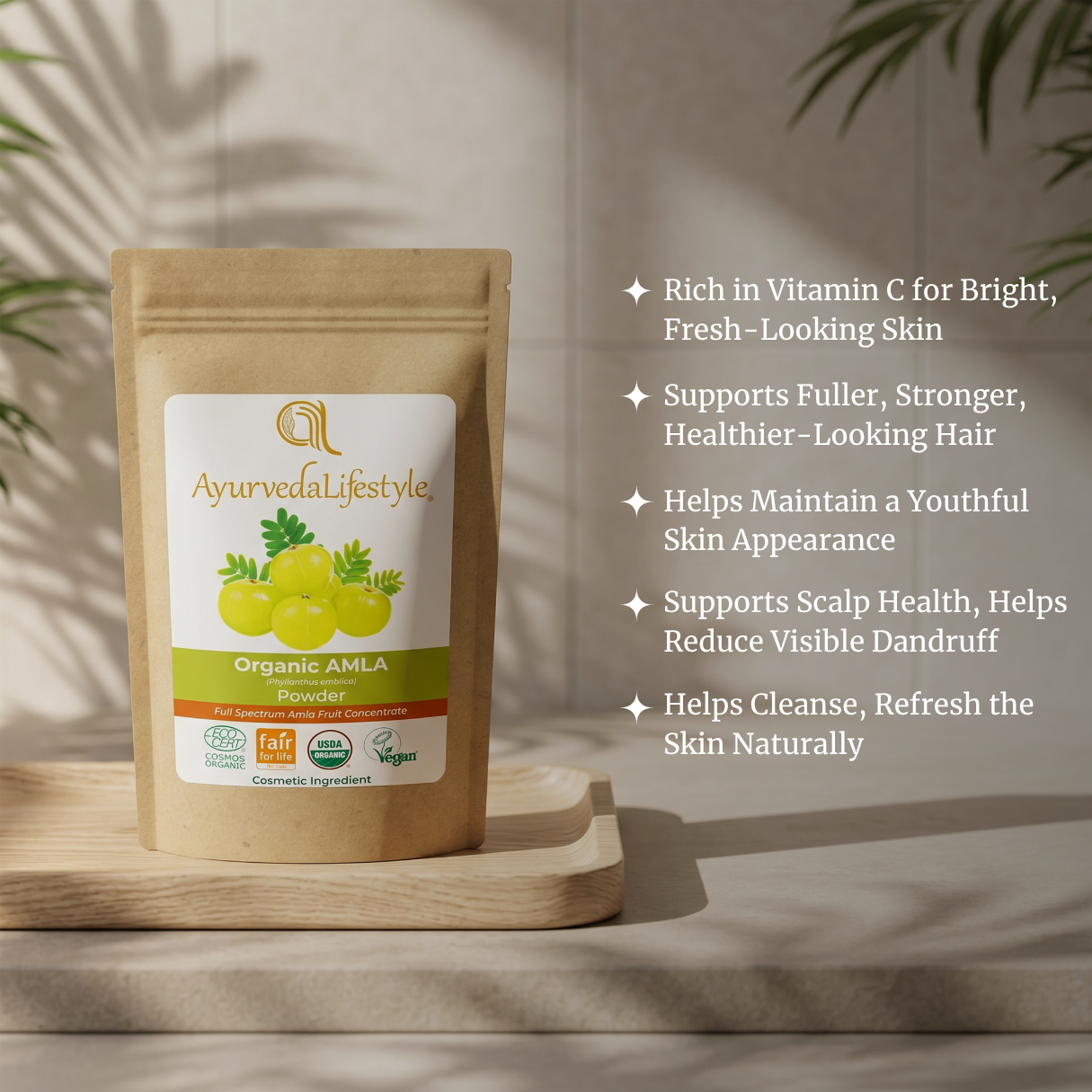 Organic AMLA (White) Powder