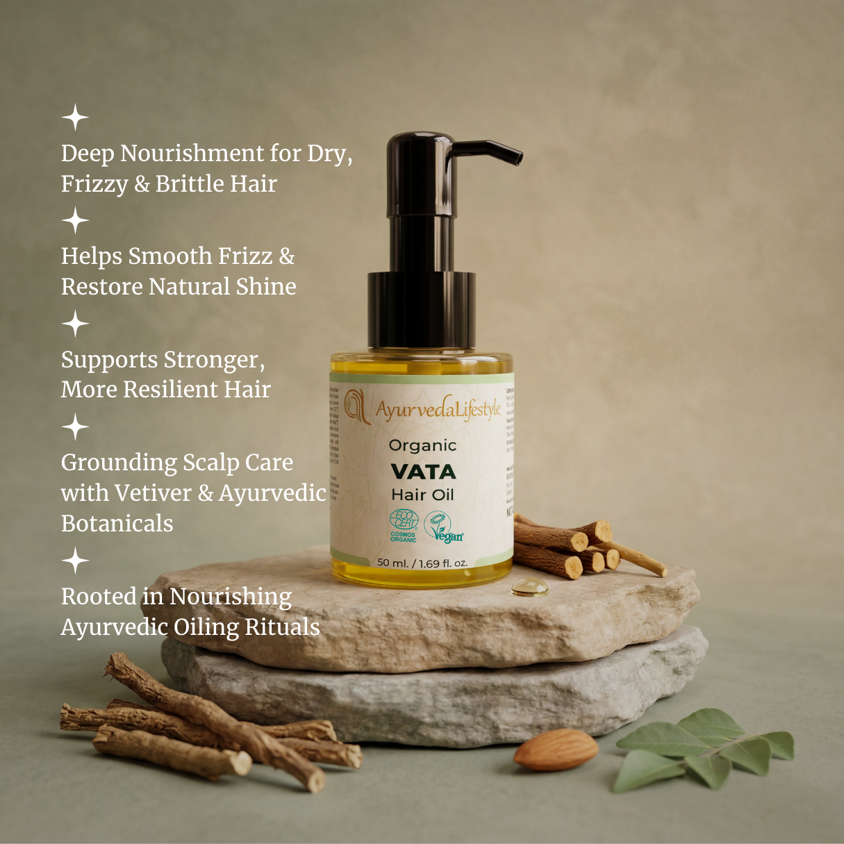 Organic VATA Hair Oil