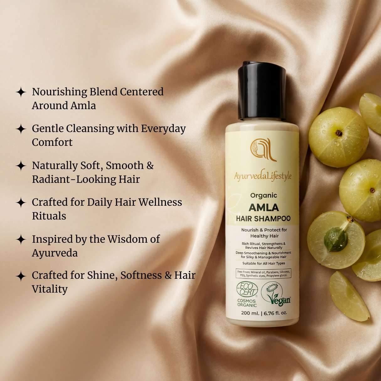 Organic AMLA Liquid Hair Shampoo