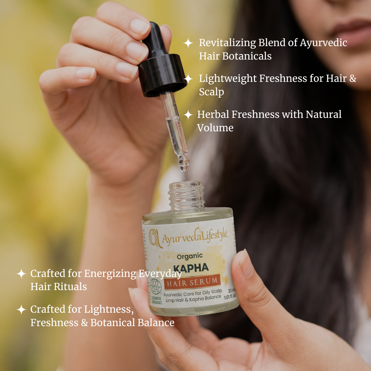Organic KAPHA Hair Serum