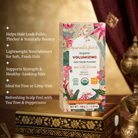 Organic VOLUMIZING Hair Mask Powder