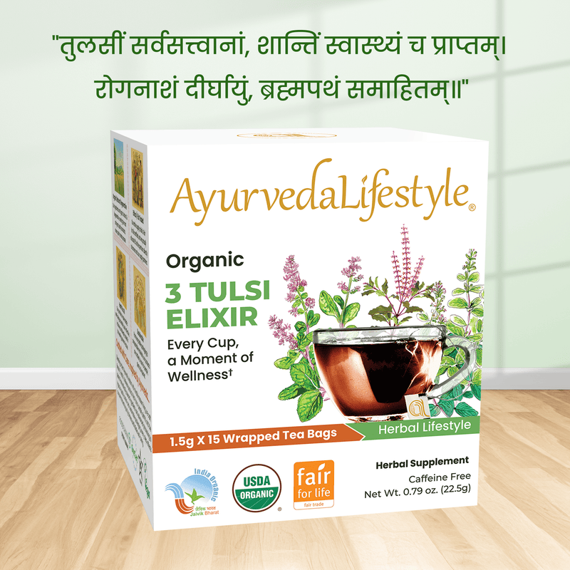 Organic 3 TULSI ELIXIR Tea alternate