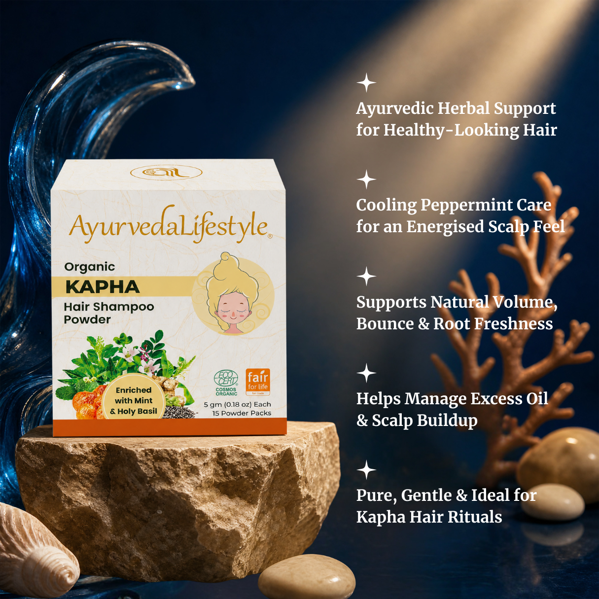 Organic KAPHA Hair Shampoo Powder