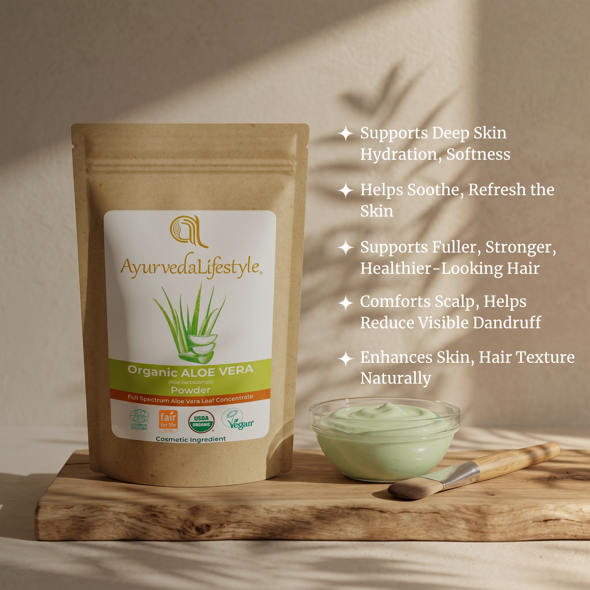 Organic ALOE VERA Powder