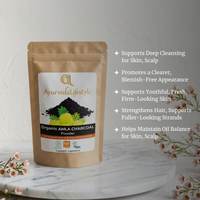Organic AMLA CHARCOAL Powder