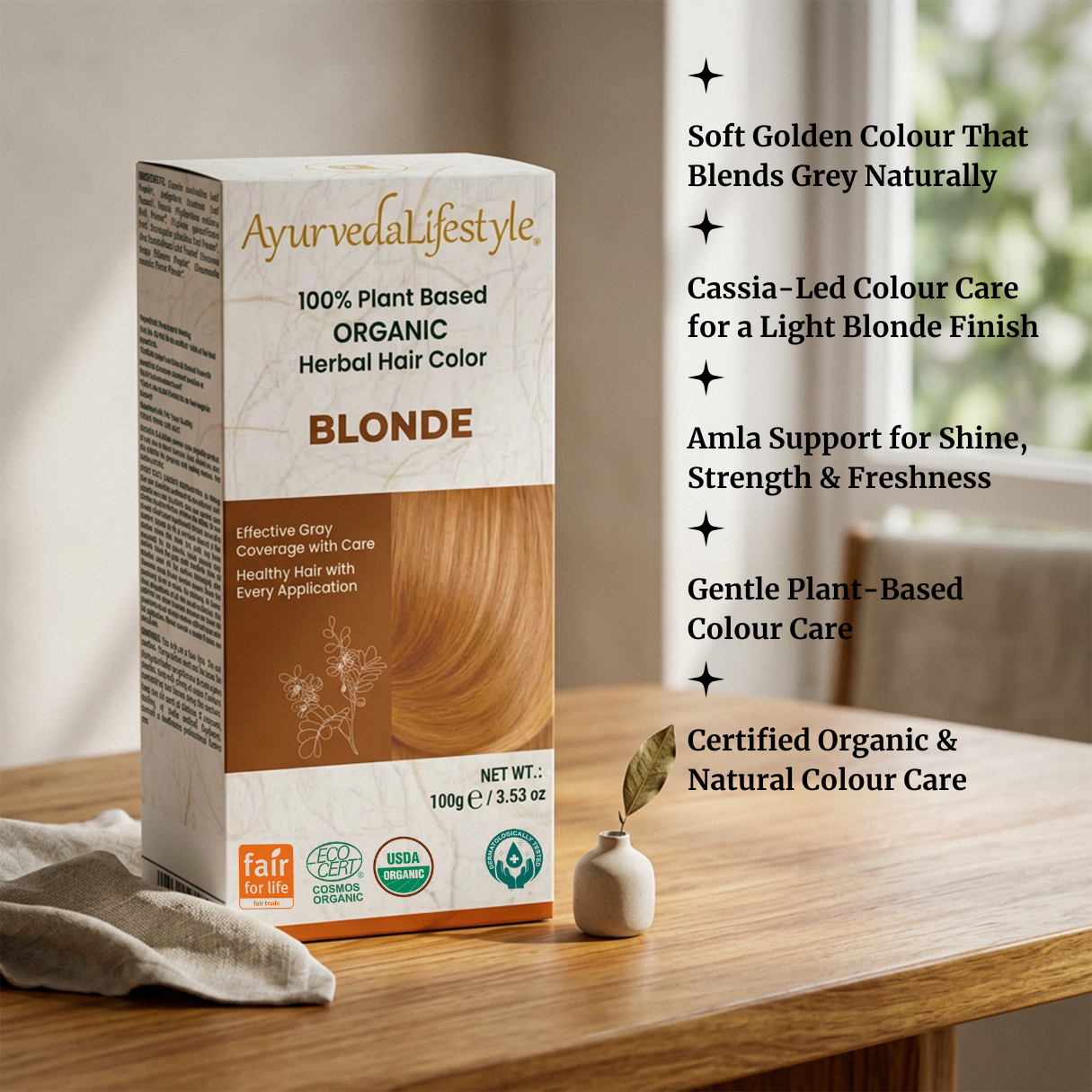 Organic BLONDE Hair Color