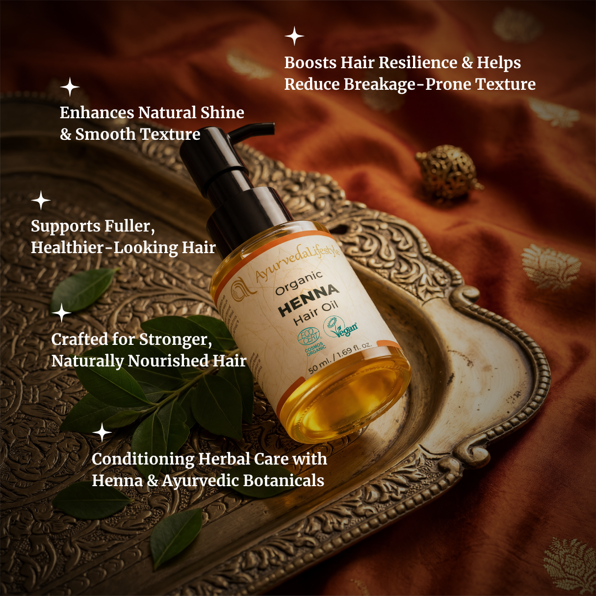 Organic HENNA Hair Oil