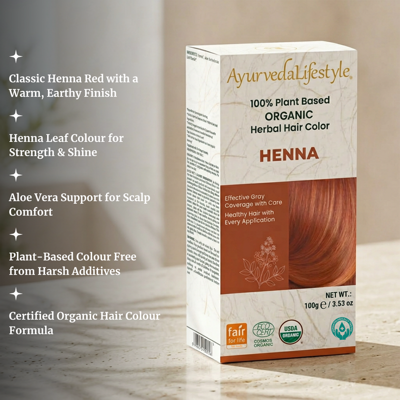 Organic Hair Color - HENNA alternate