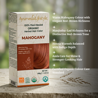 Organic Hair Color - MAHOGANY