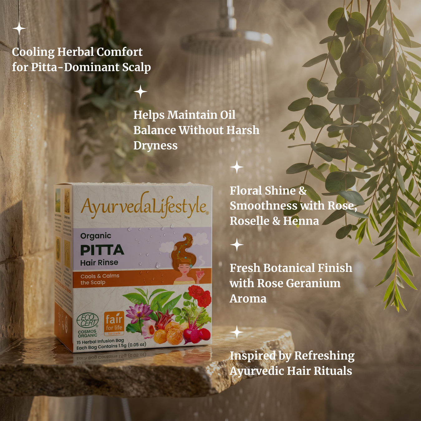 Organic PITTA Hair Rinse