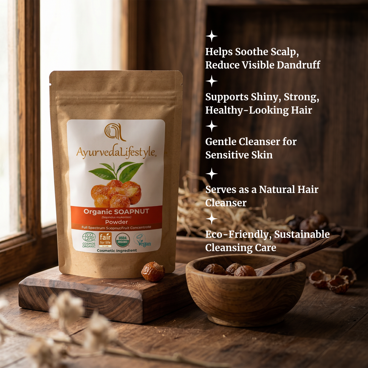 Organic SOAPNUT Powder