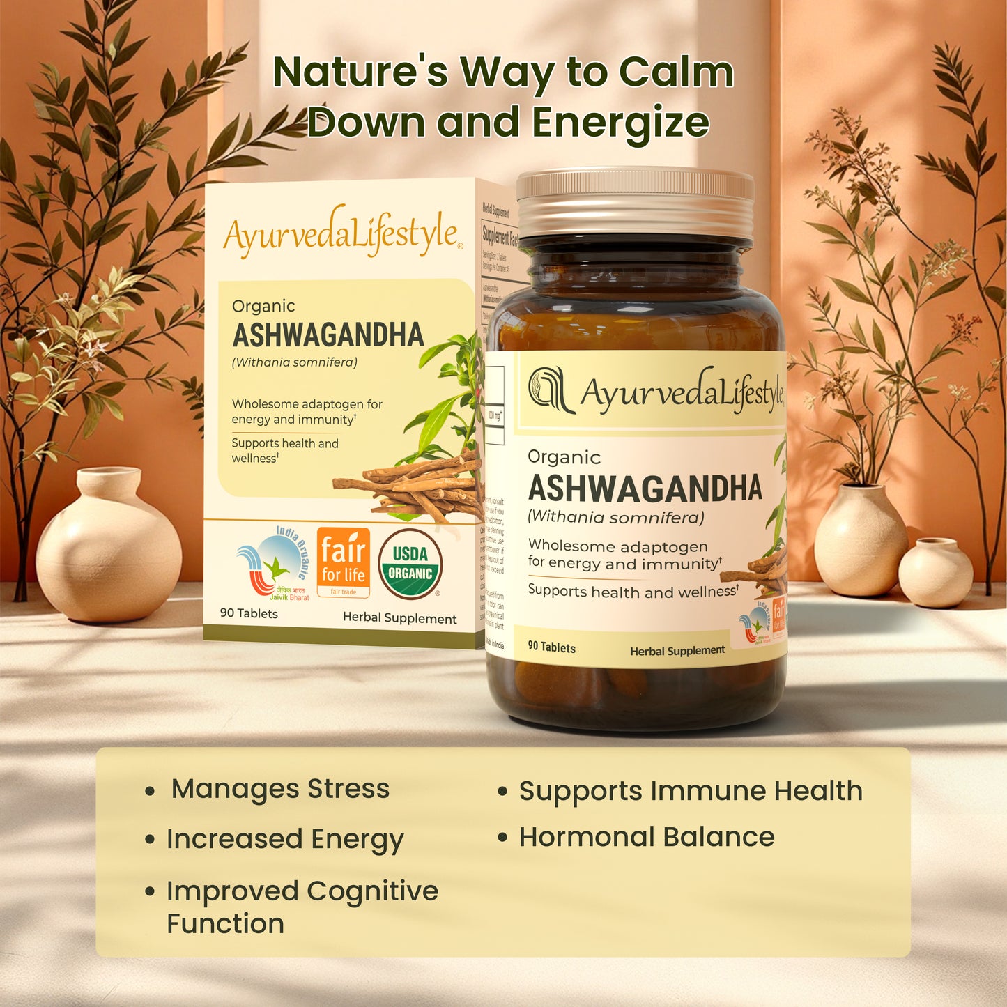 Organic ASHWAGANDHA Tablet
