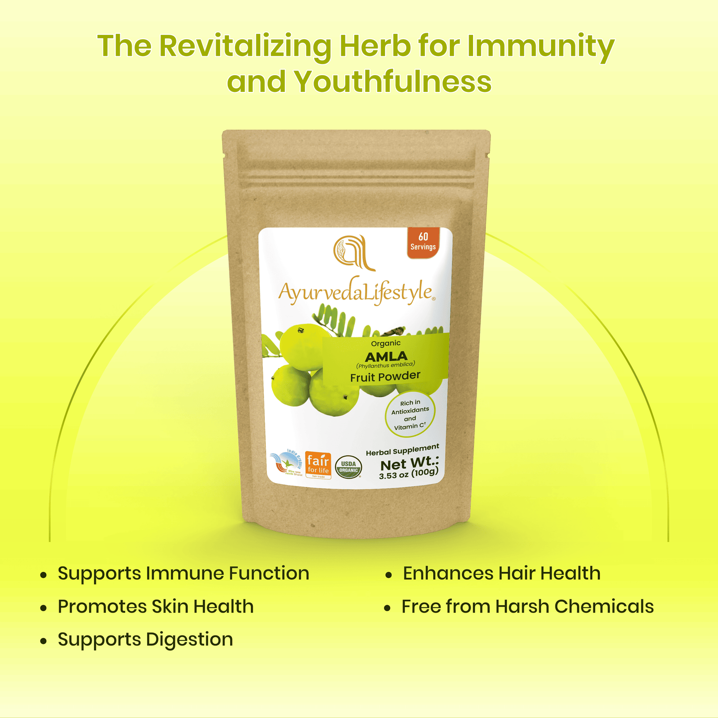 Organic AMLA Fruit Powder