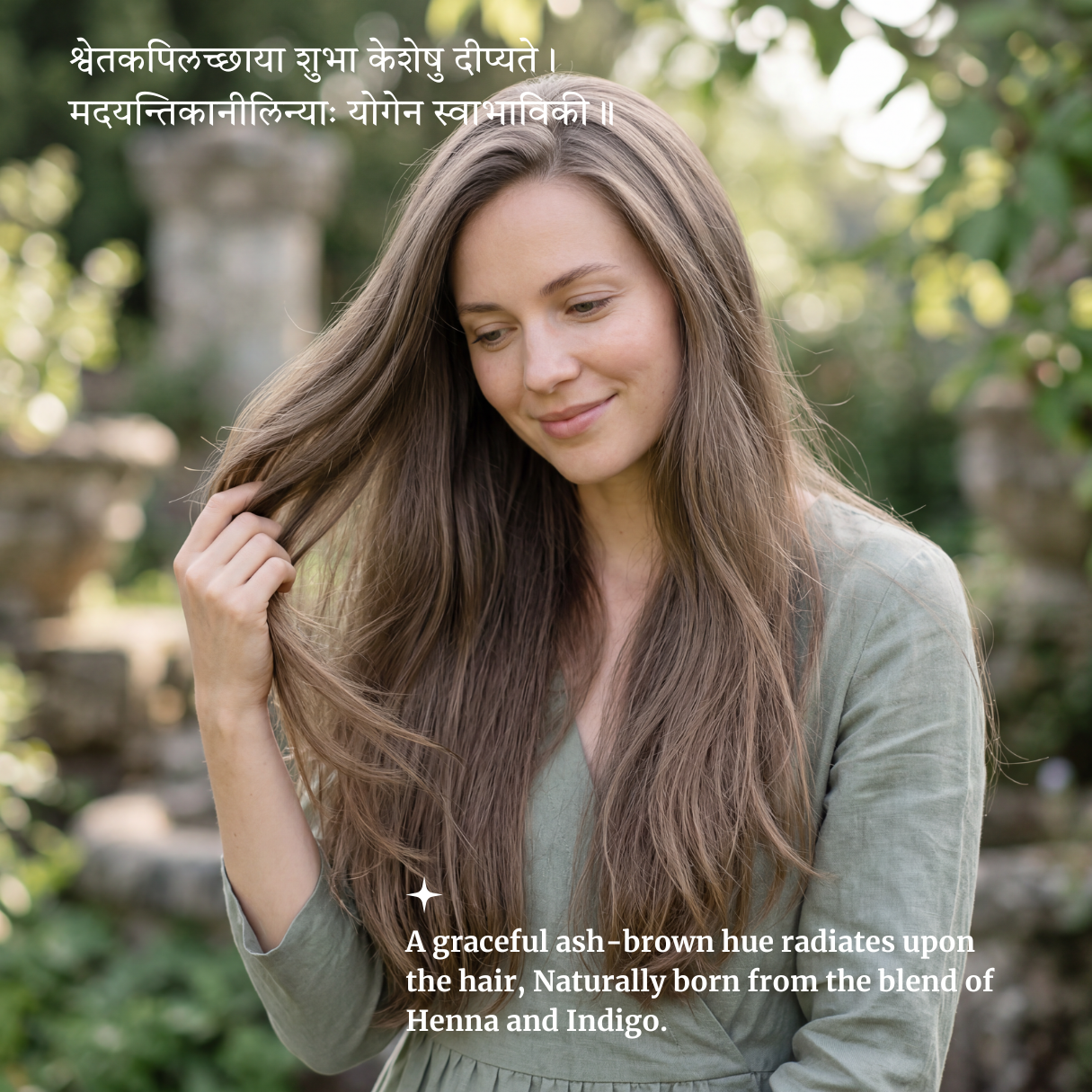 Organic Hair Color - ASH BROWN