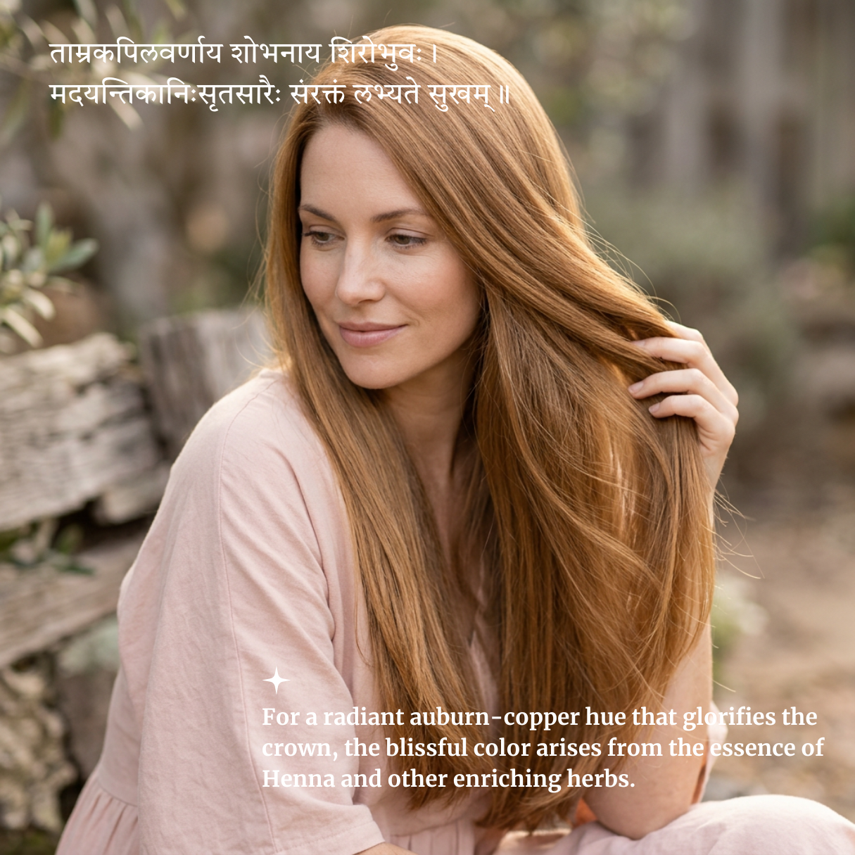 Organic Hair Color - AUBURN COPPER