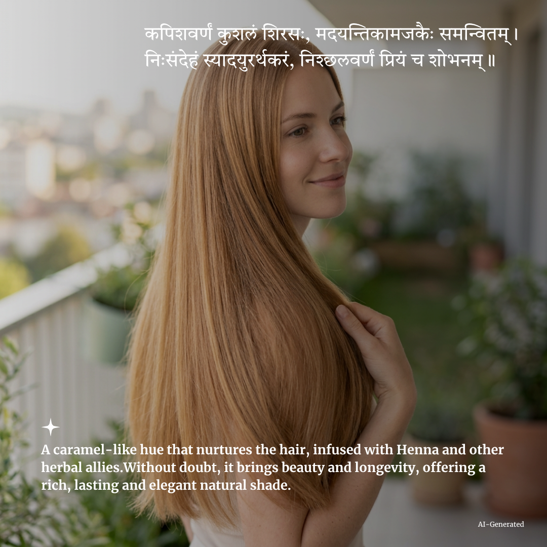 Organic Hair Color - CARAMEL