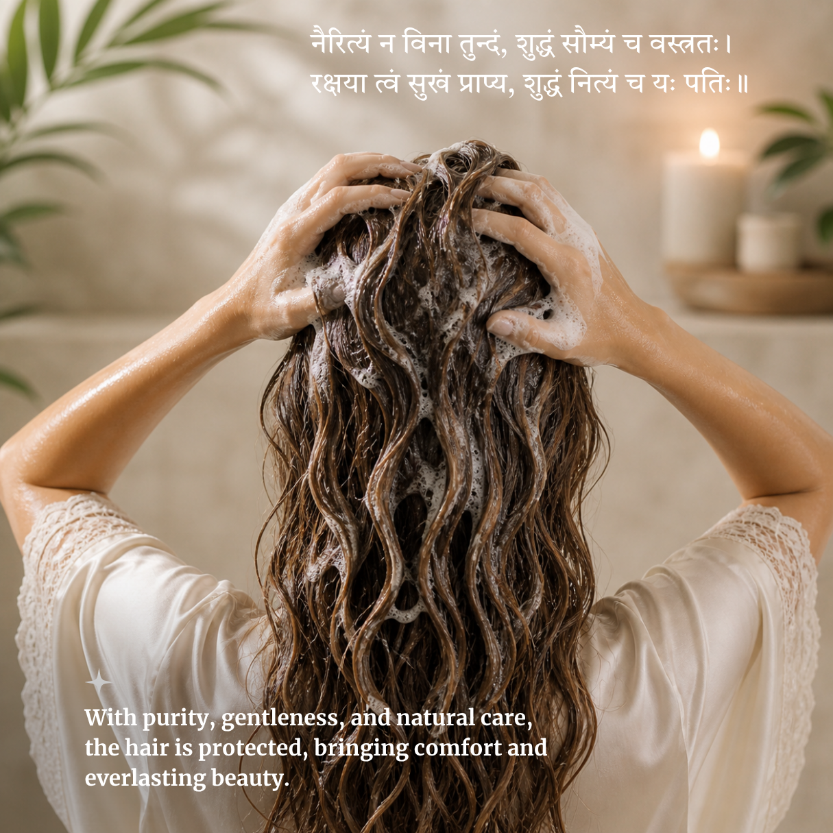 Organic CARING Hair Shampoo Powder