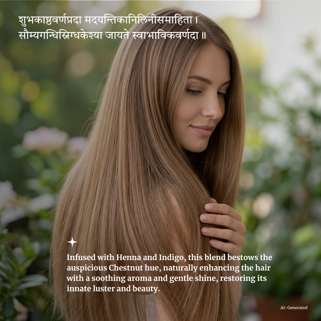 Organic Hair Color - CHESTNUT