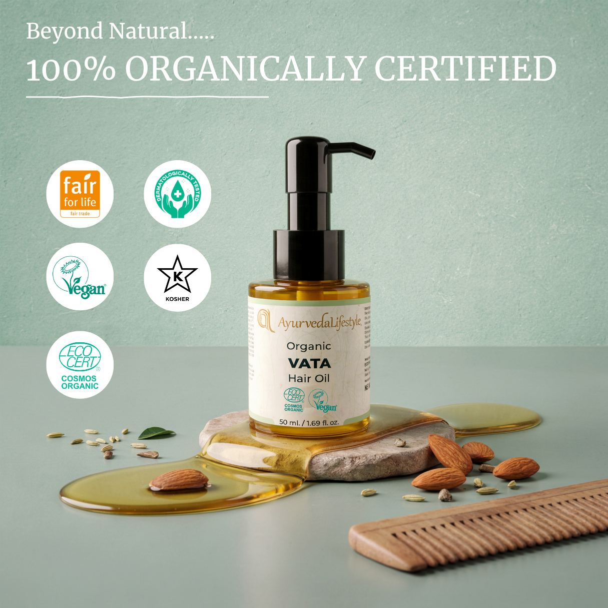 Organic VATA Hair Oil