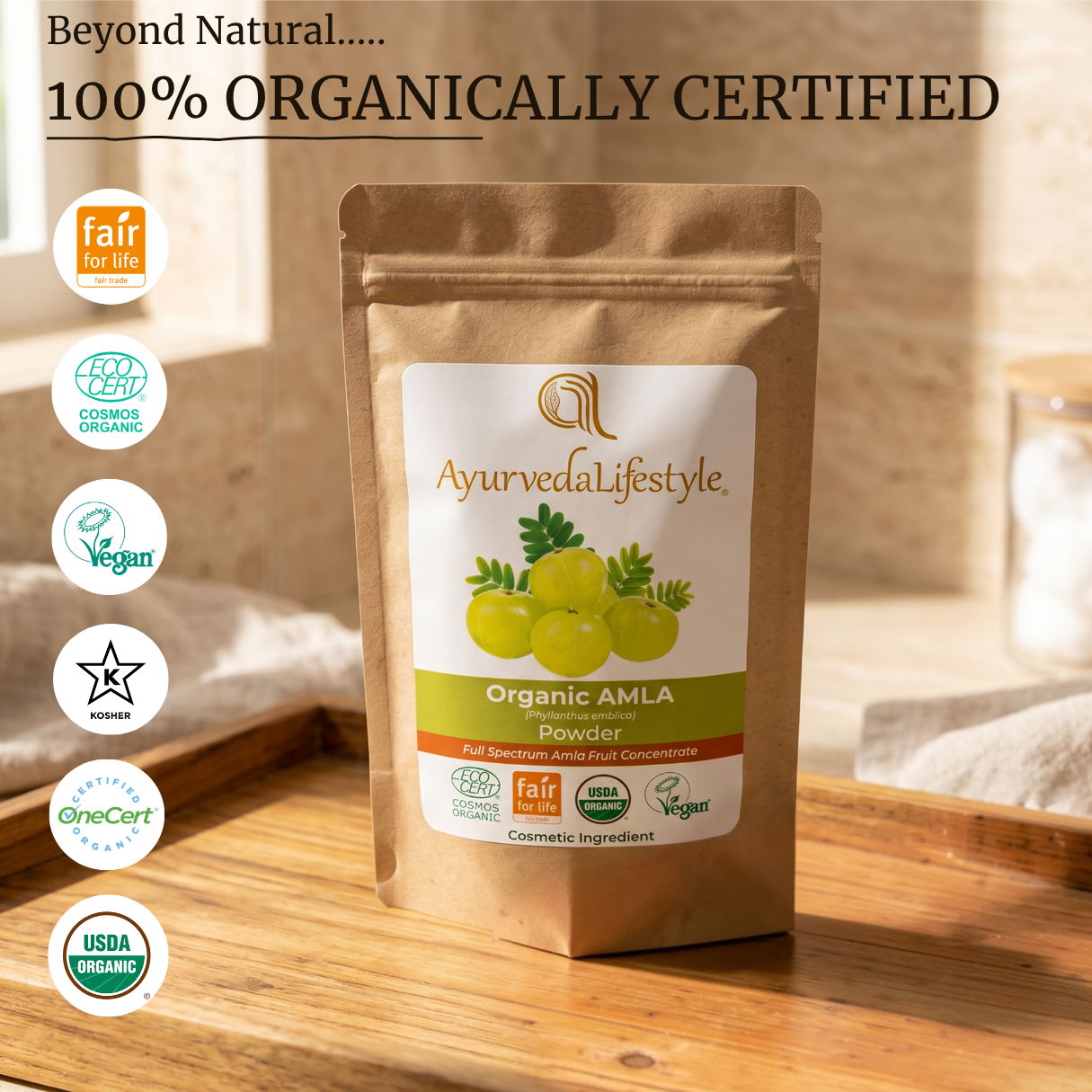 Organic AMLA (White) Powder
