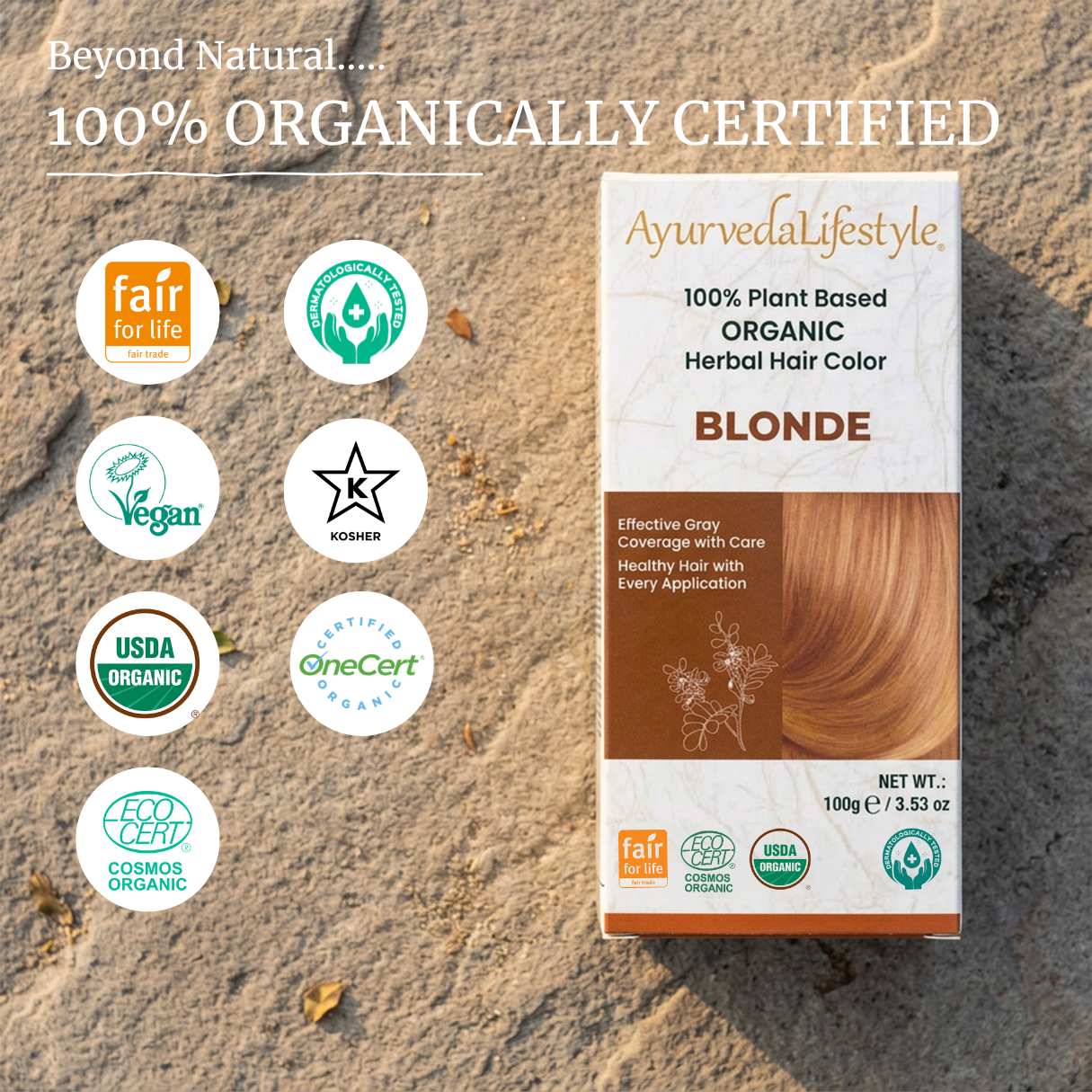 Organic BLONDE Hair Color