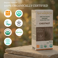 Organic Hair Color - CHESTNUT