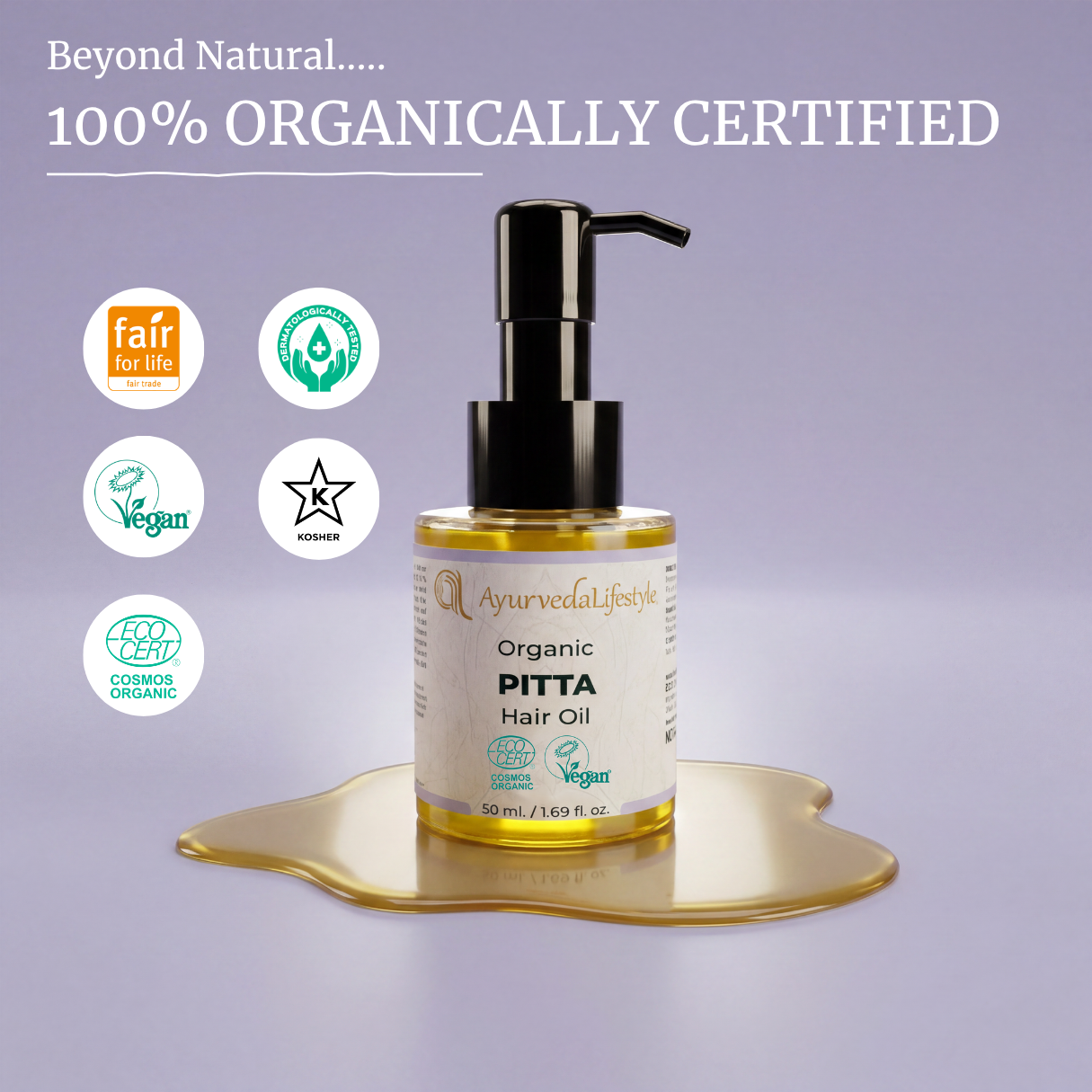 Organic PITTA Hair Oil