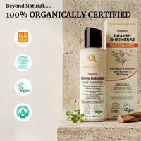 Organic BRAHMI BHRINGRAJ Liquid Hair Shampoo