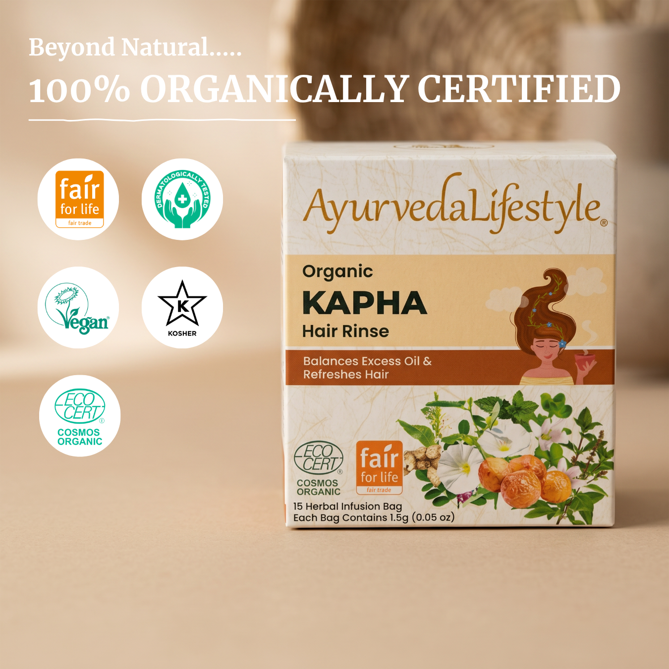 Organic KAPHA Hair Rinse