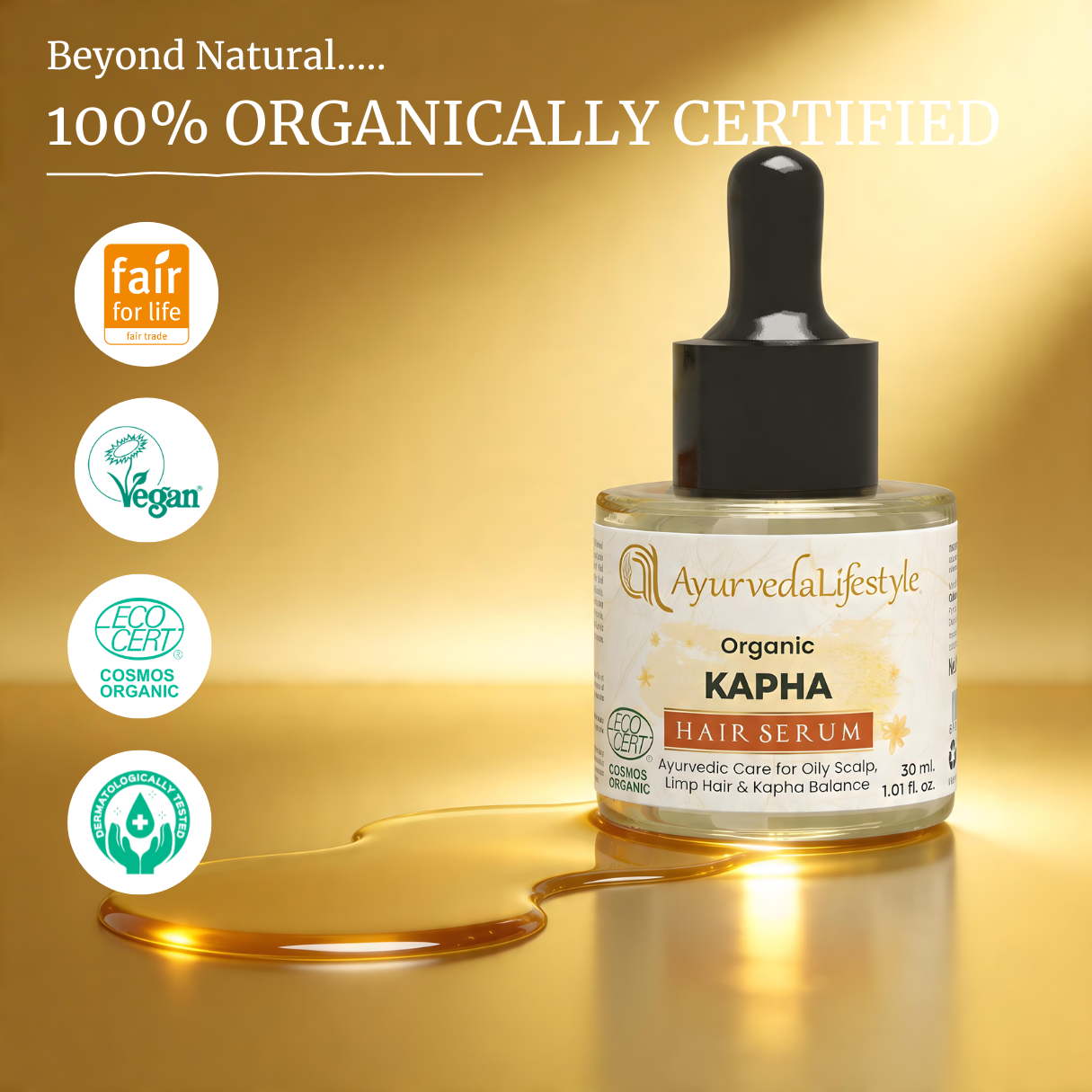 Organic KAPHA Hair Serum